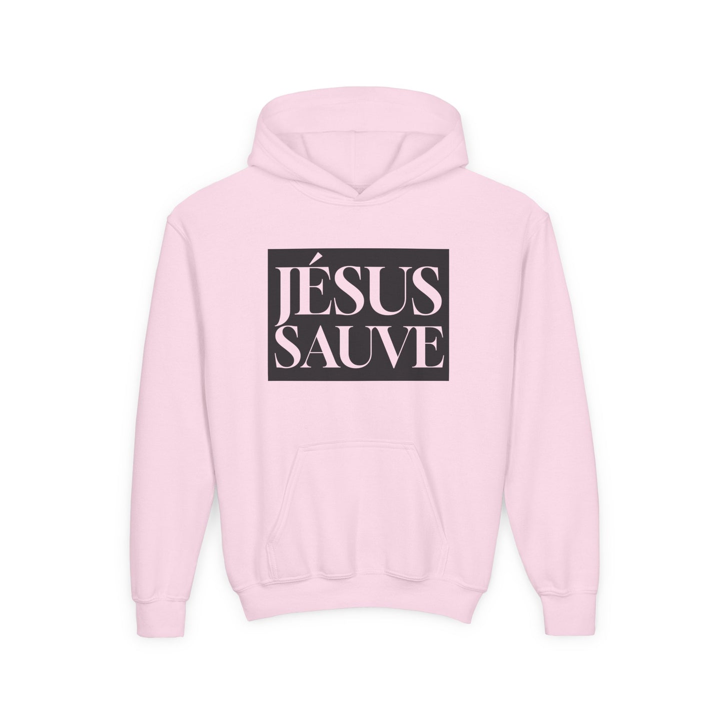 Jésus sauve - Coton ouaté à capuche pour enfant - Français
