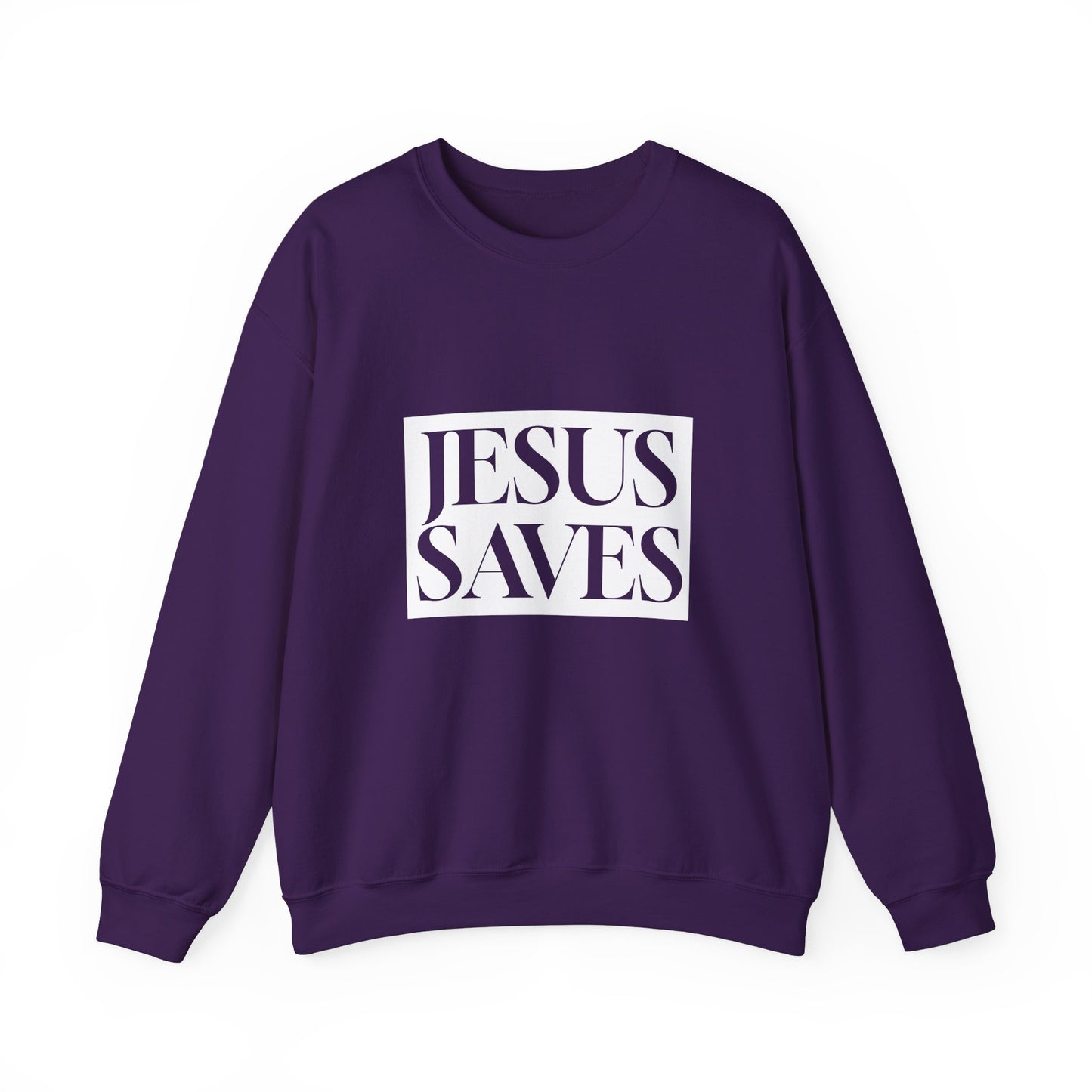 Jésus sauve - Coton ouaté adulte - Anglais