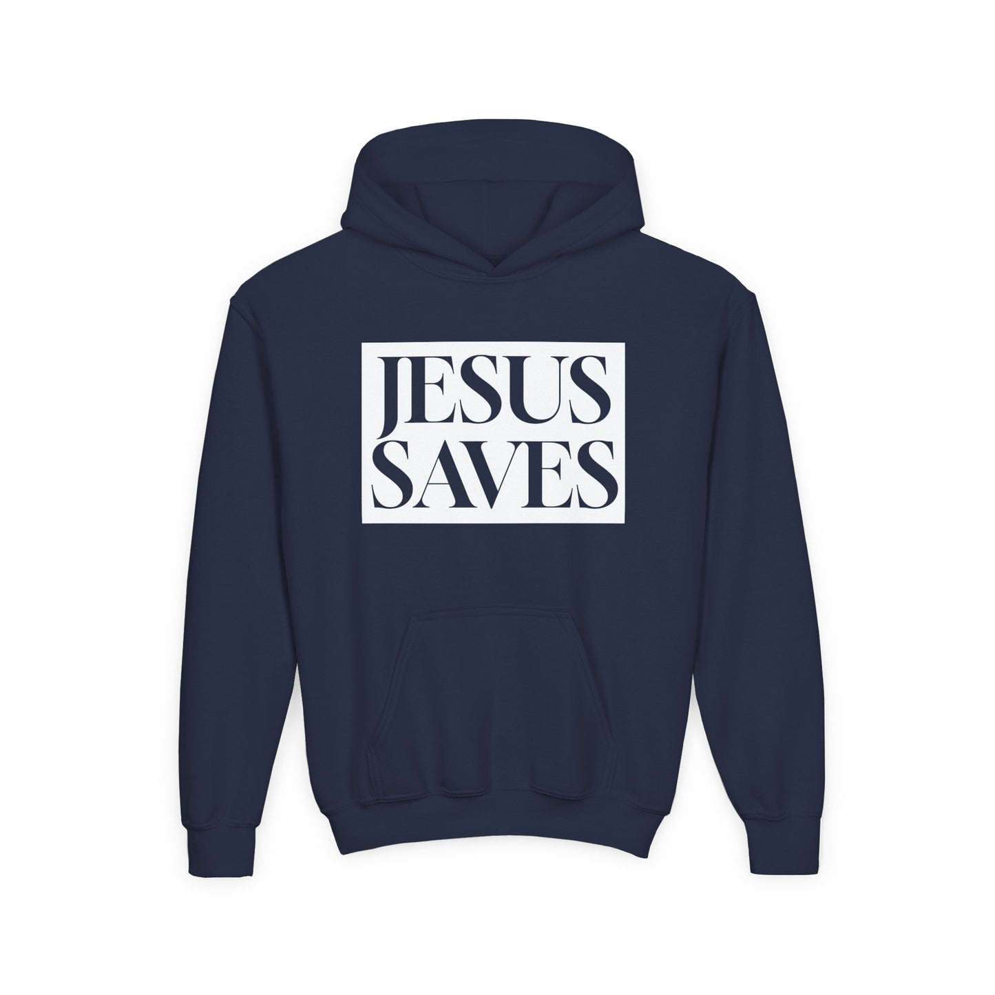 Jésus sauve - Coton ouaté à capuche pour enfant - Anglais