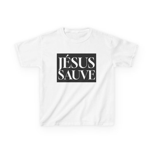 Jésus sauve - T-shirt enfant - Français