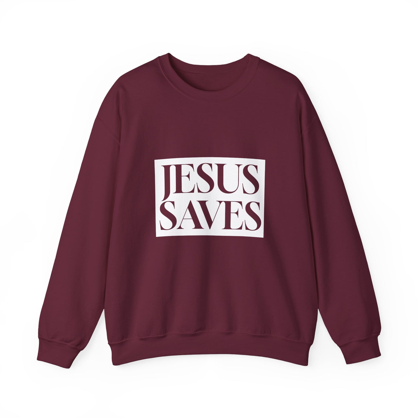 Jésus sauve - Coton ouaté adulte - Anglais
