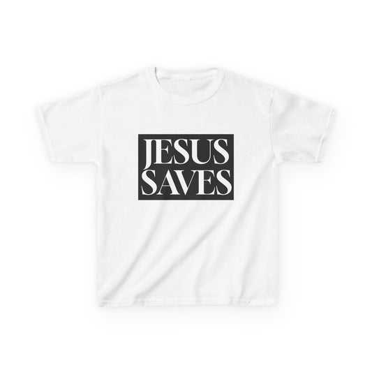 Jésus sauve - T-shirt enfant - Anglais