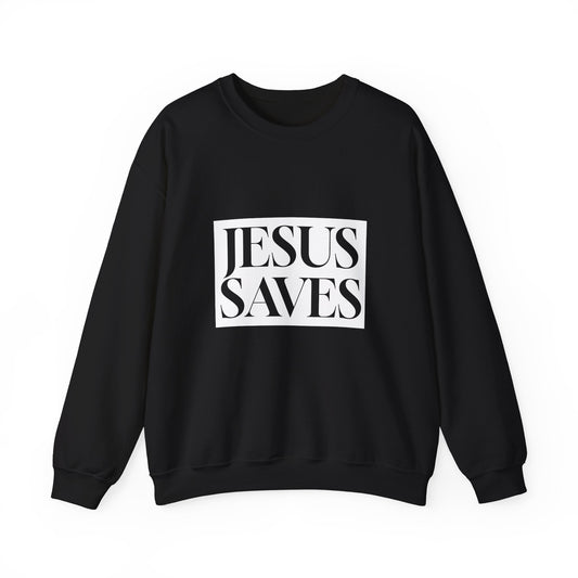 Jésus sauve - Coton ouaté adulte - Anglais