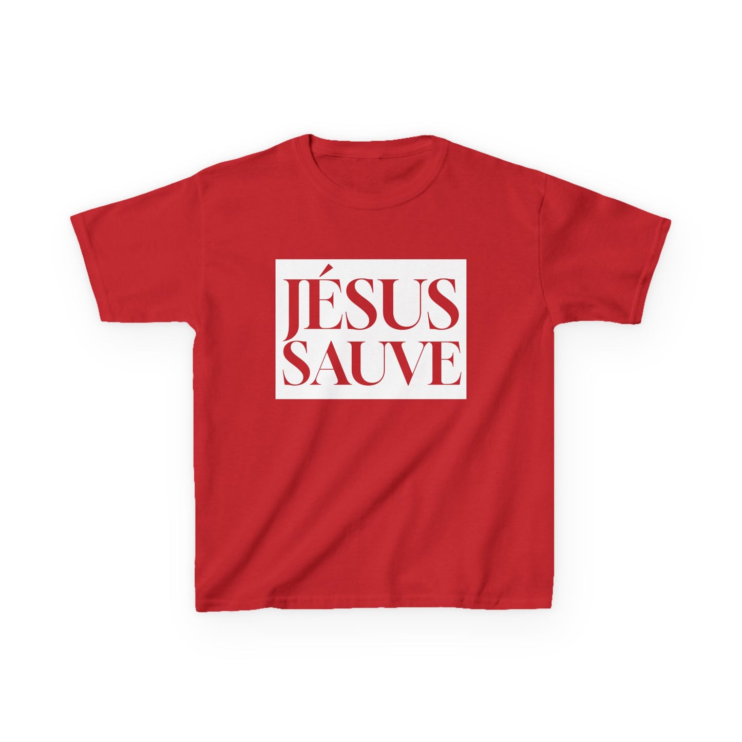 Jésus sauve - T-shirt enfant - Français