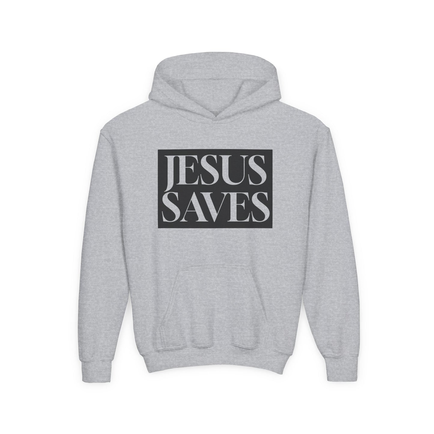 Jésus sauve - Coton ouaté à capuche pour enfant - Anglais