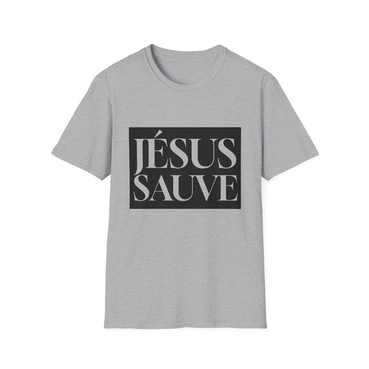 Jésus sauve - T-shirt adulte - Français