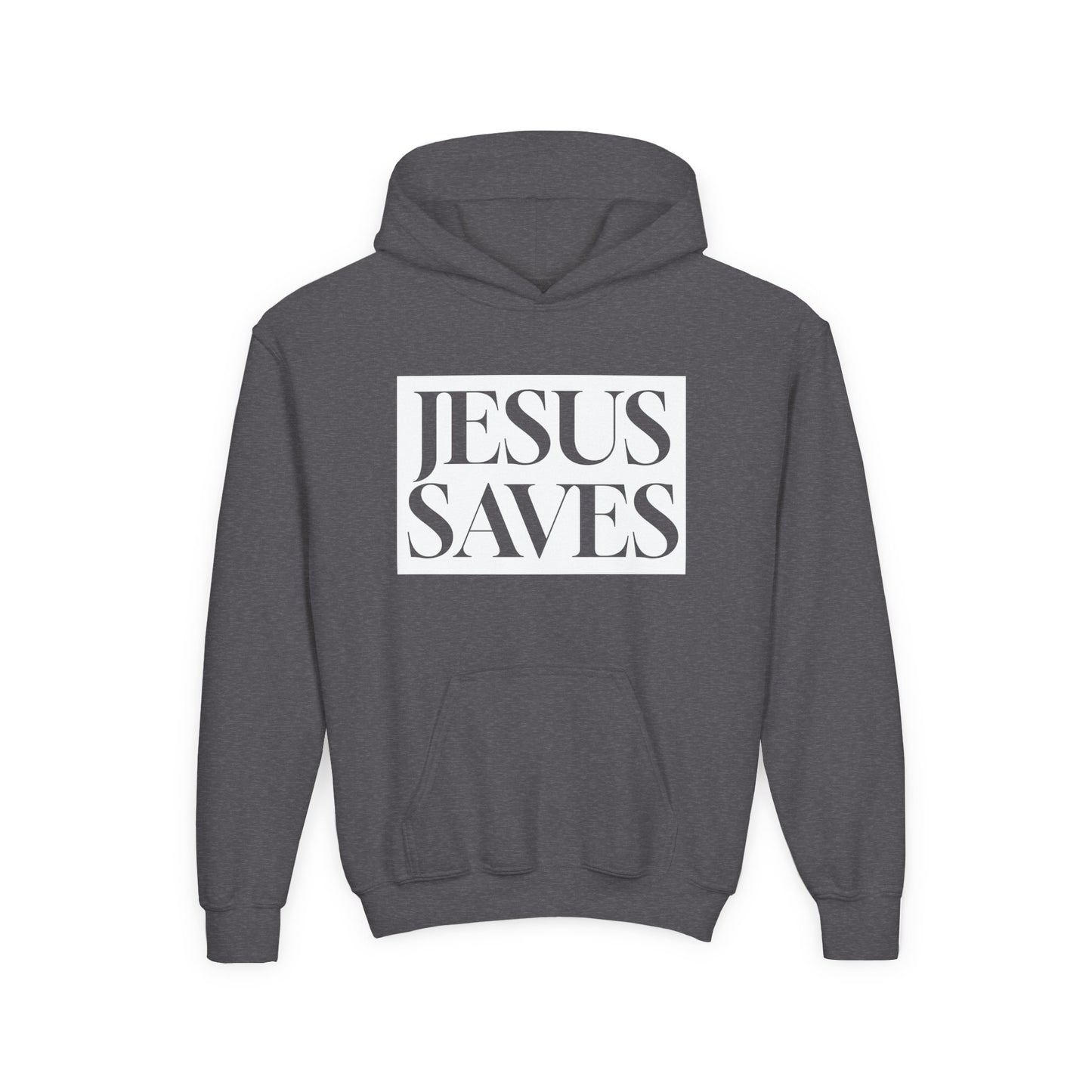 Jésus sauve - Coton ouaté à capuche pour enfant - Anglais