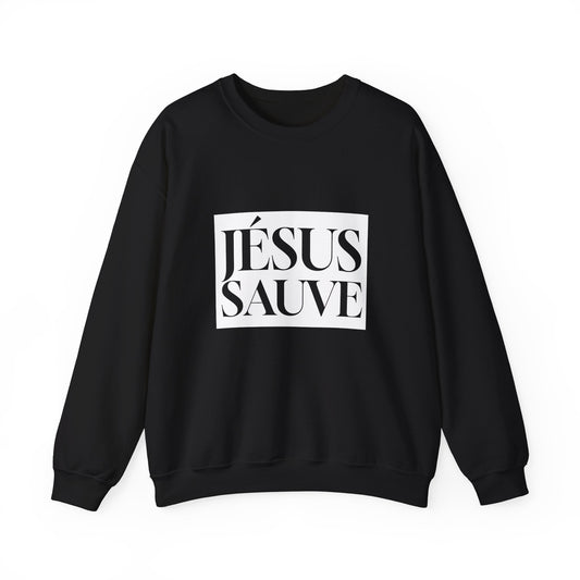 Jésus sauve - Coton ouaté adulte - Français