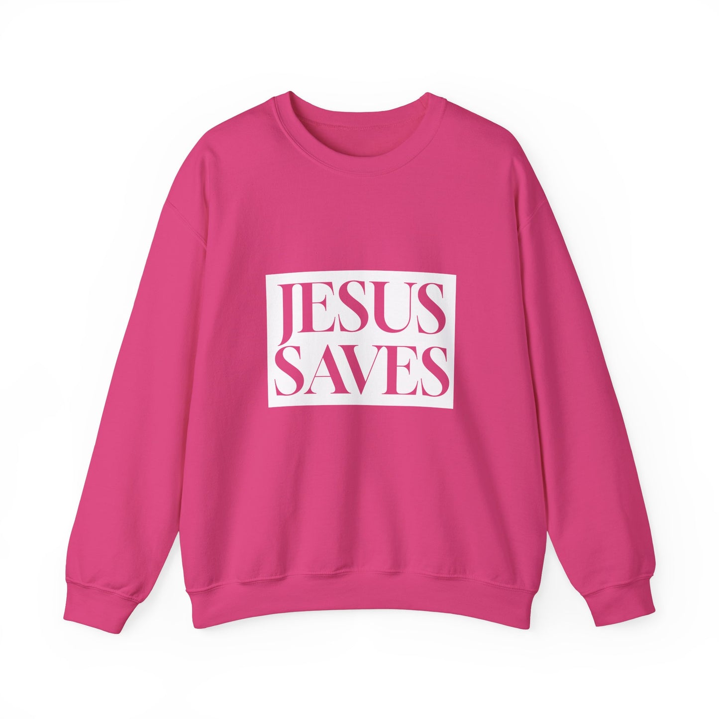 Jésus sauve - Coton ouaté adulte - Anglais