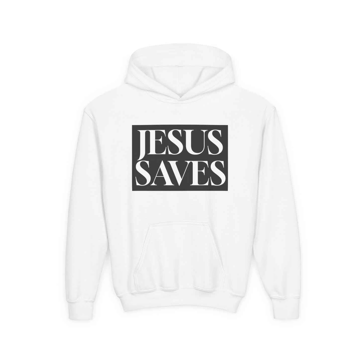 Jésus sauve - Coton ouaté à capuche pour enfant - Anglais