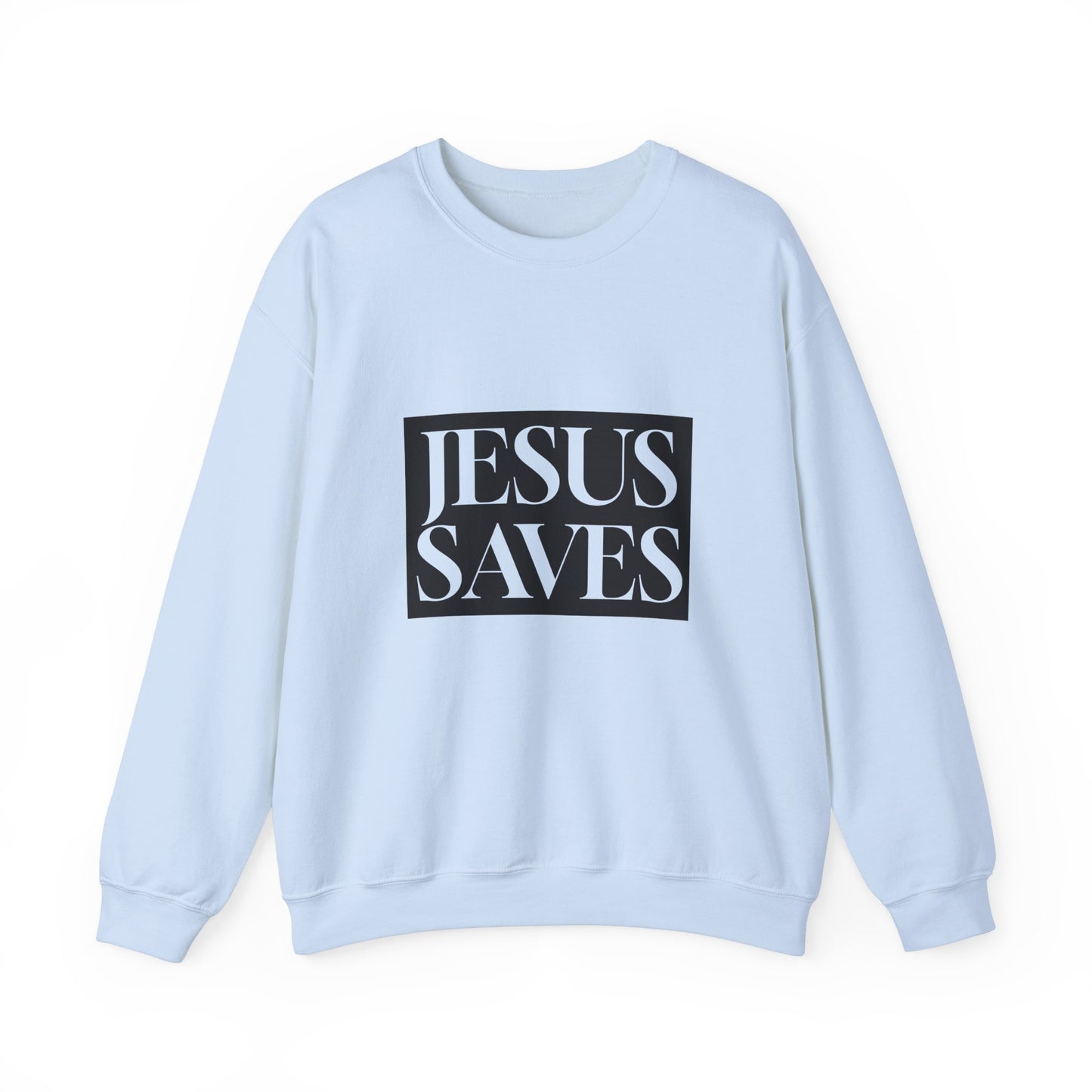 Jésus sauve - Coton ouaté adulte - Anglais 