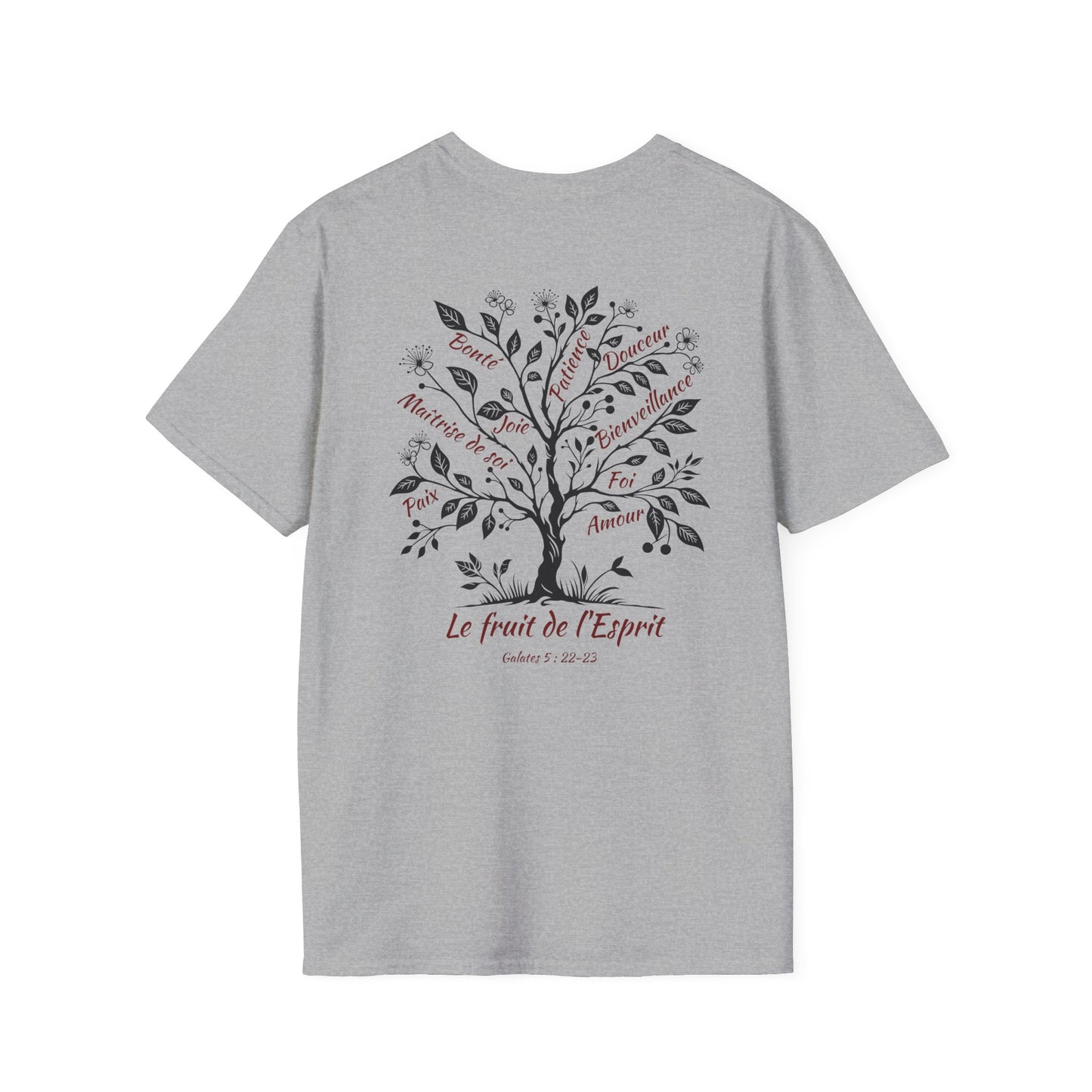 Fruit de l'Esprit - T-shirt adulte - Français 