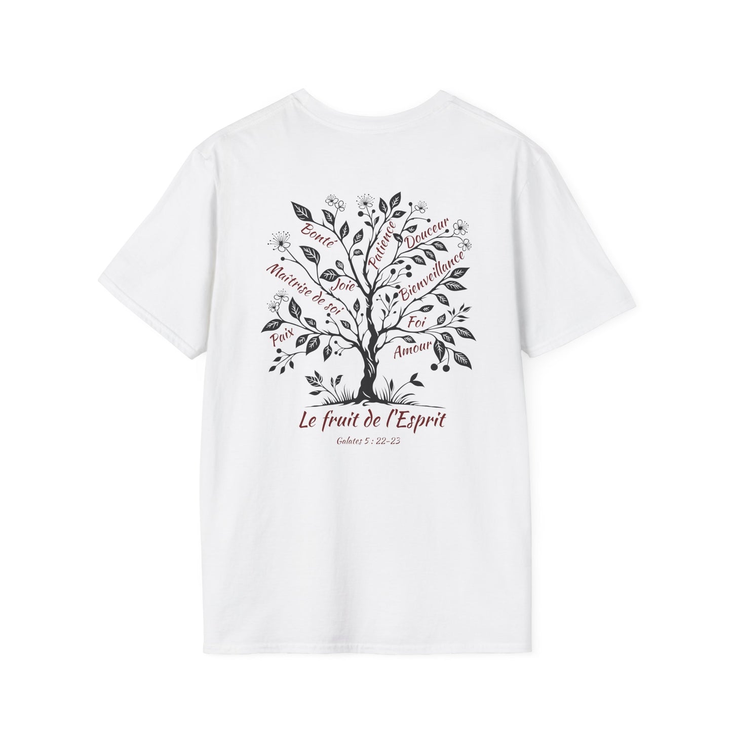 Fruit de l'Esprit - T-shirt adulte - Français 