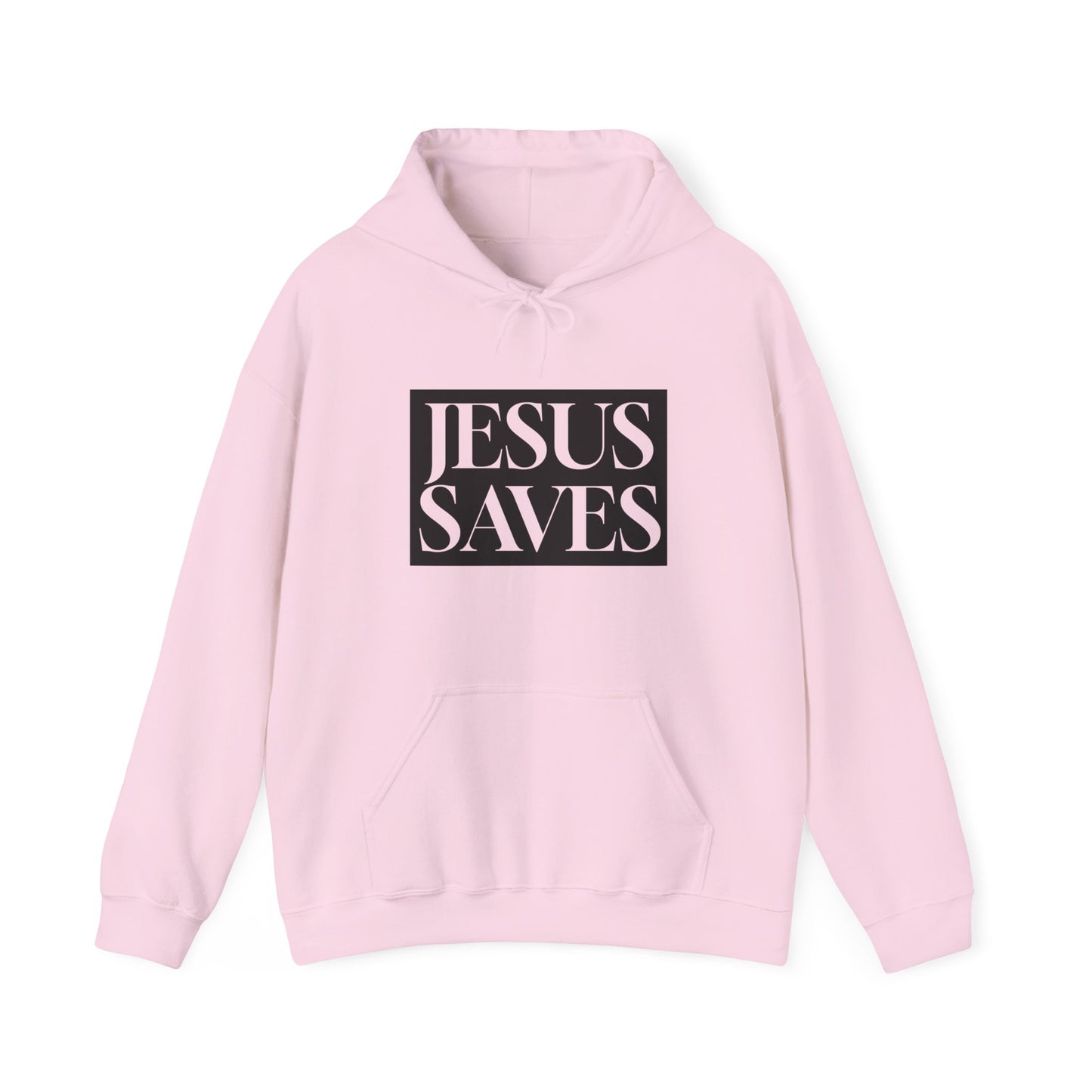Jésus sauve - Coton ouaté à capuche pour adulte - Anglais 