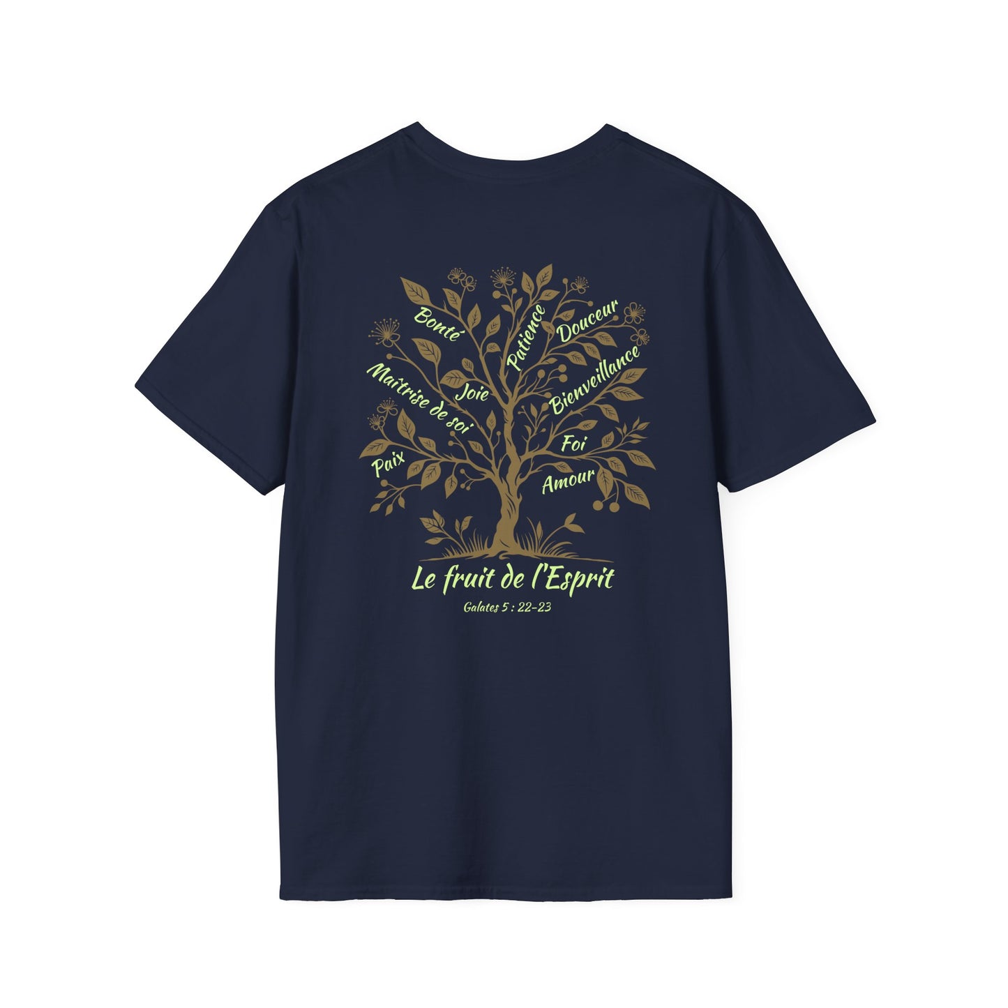 Fruit de l'Esprit - T-shirt adulte - Français 