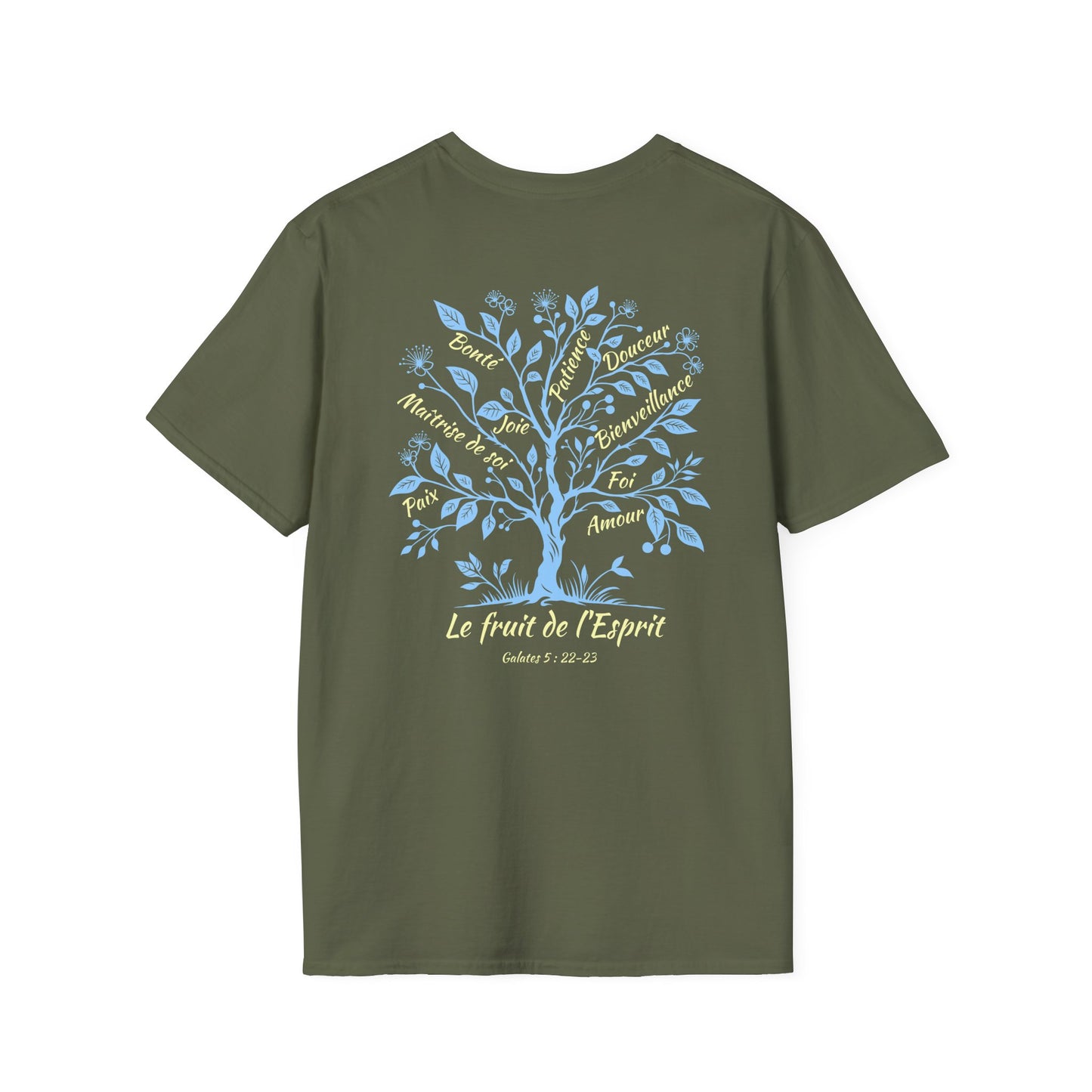 Fruit de l'Esprit - T-shirt adulte - Français 