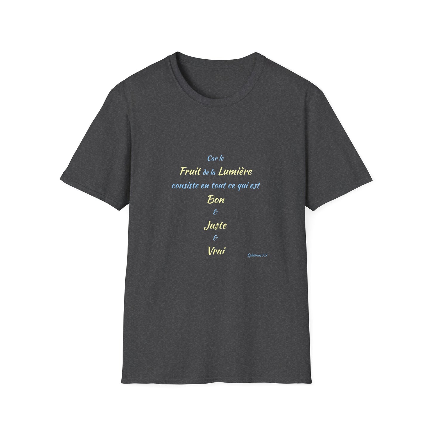 Fruit de l'Esprit - T-shirt adulte - Français 
