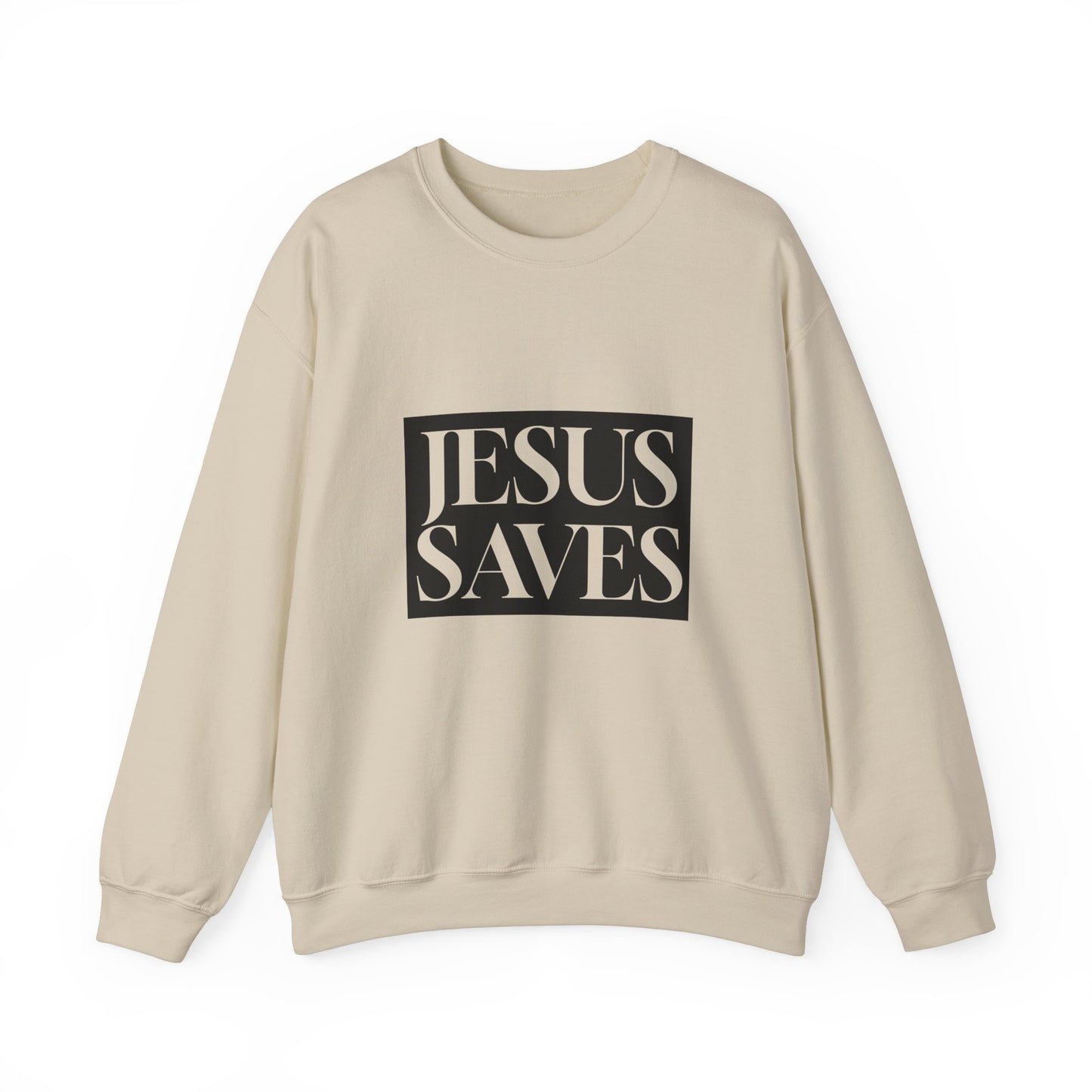 Jésus sauve - Coton ouaté adulte - Anglais 