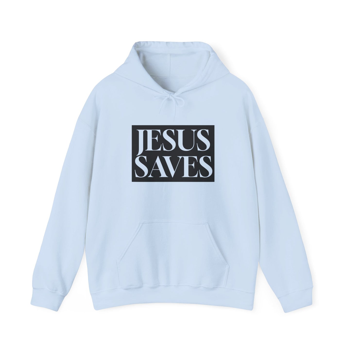 Jésus sauve - Coton ouaté à capuche pour adulte - Anglais 