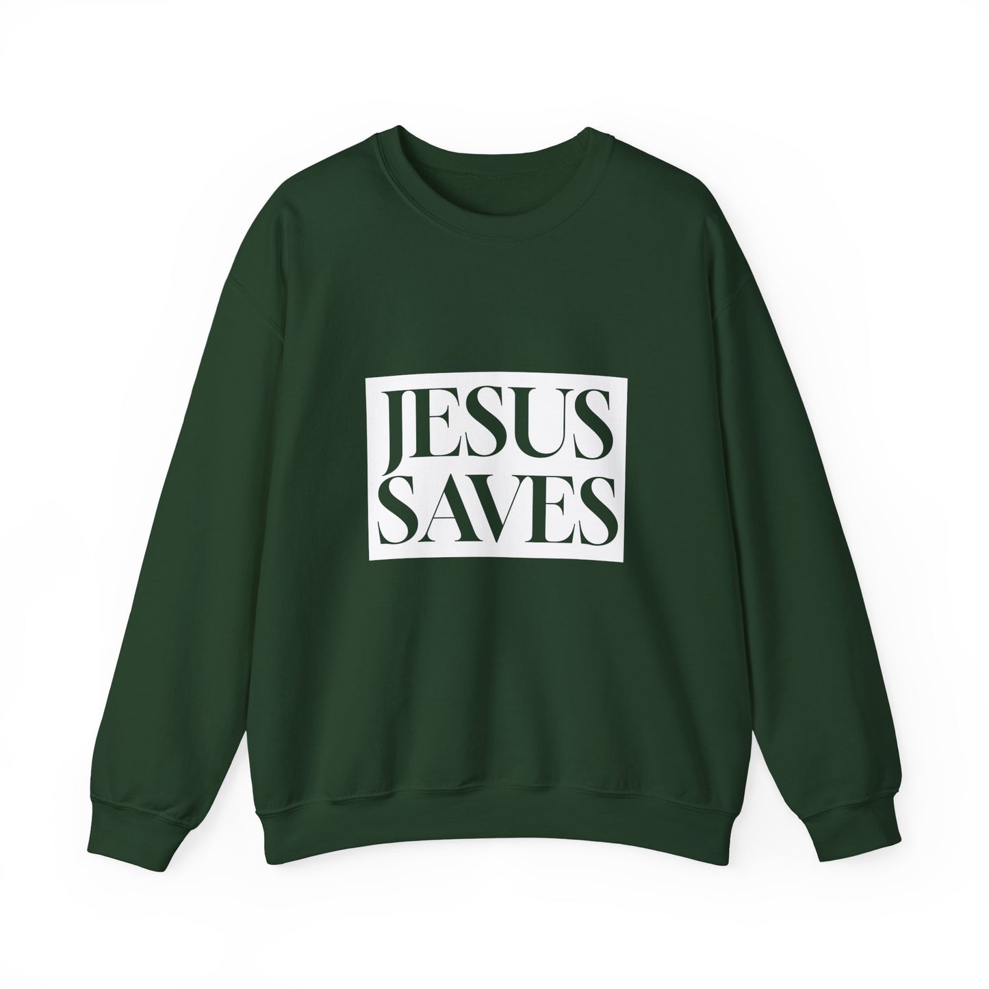 Jésus sauve - Coton ouaté adulte - Anglais 