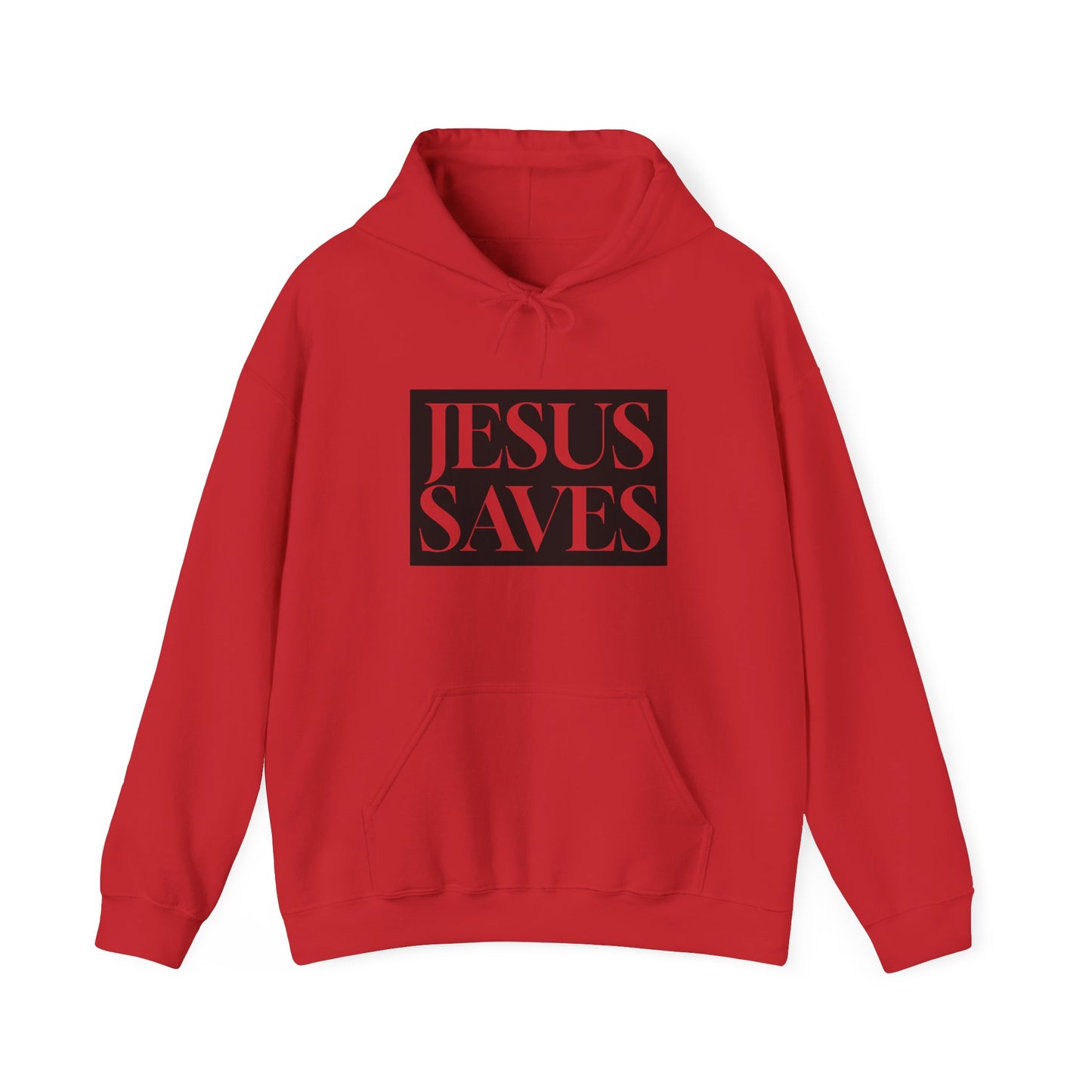Jésus sauve - Coton ouaté à capuche pour adulte - Anglais 