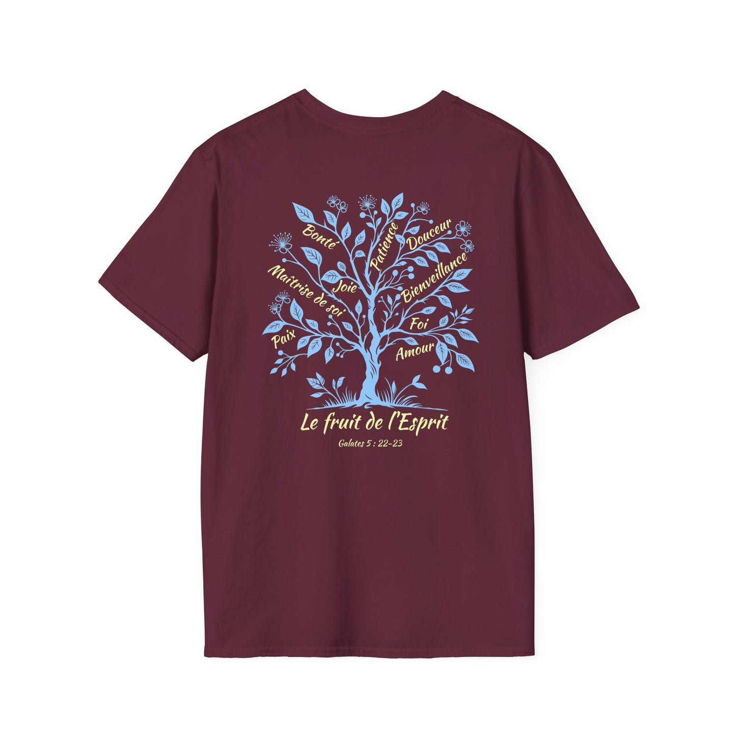 Fruit de l'Esprit - T-shirt adulte - Français 