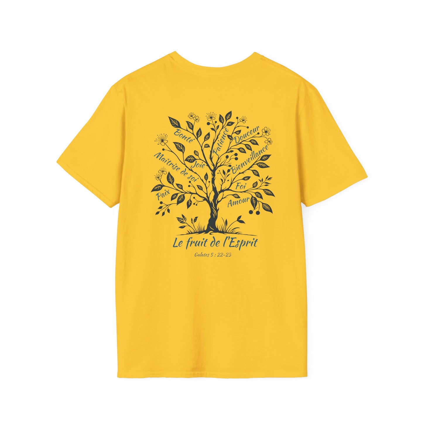 Fruit de l'Esprit - T-shirt adulte - Français 