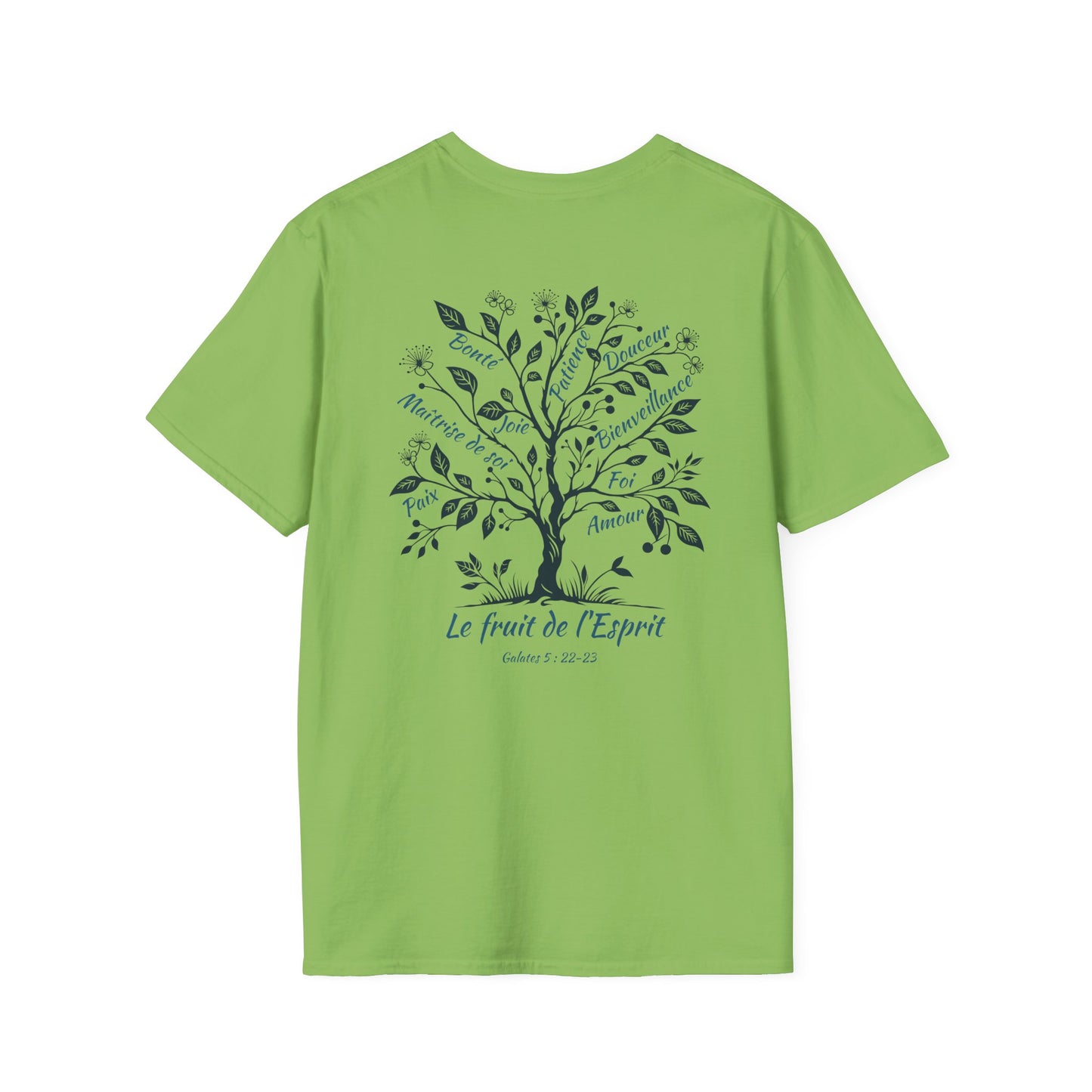Fruit de l'Esprit - T-shirt adulte - Français 