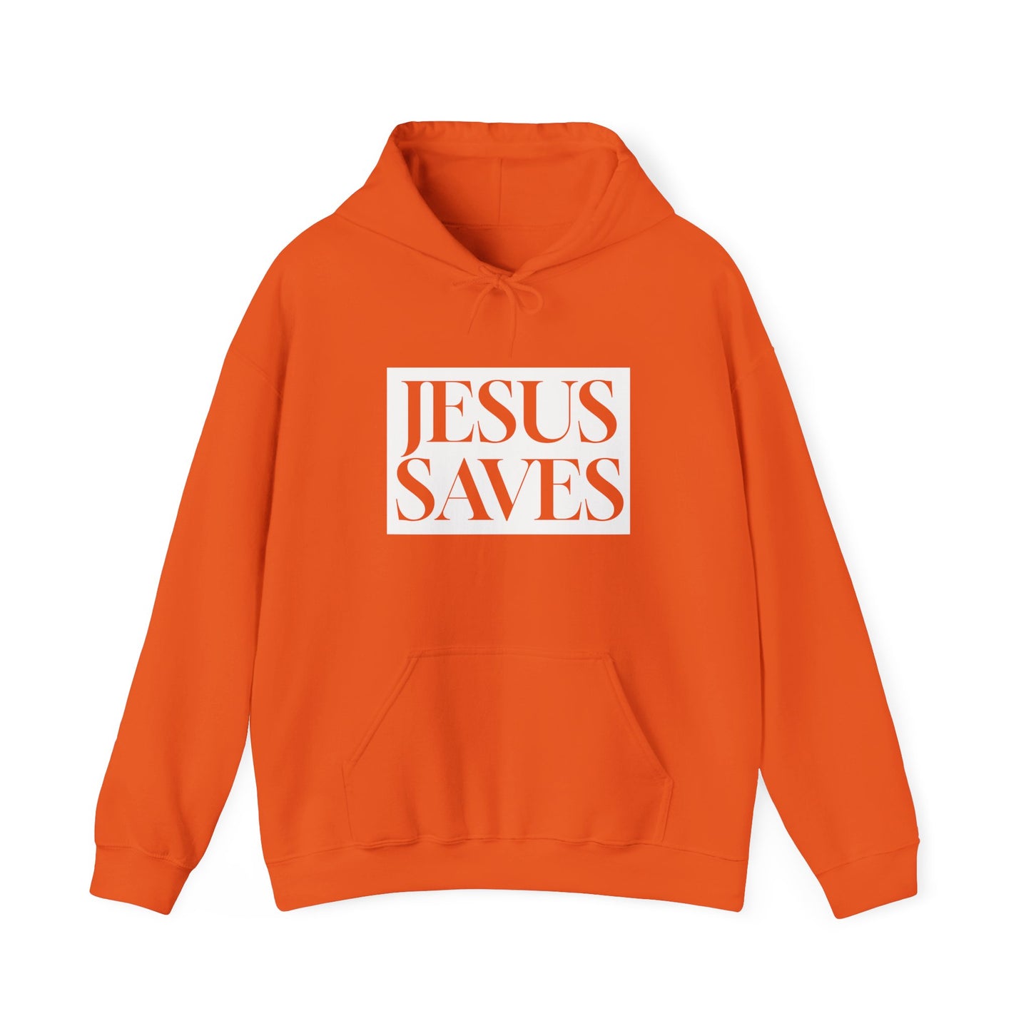 Jésus sauve - Coton ouaté à capuche pour adulte - Anglais 